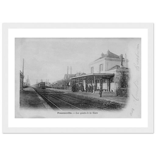 Franconville - Les quais de la Gare