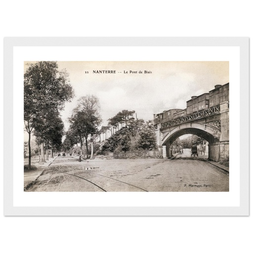 Nanterre - le pont de Biais