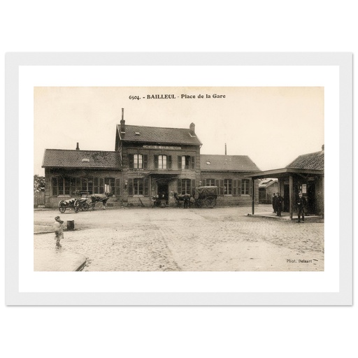 Bailleul - Place de la gare