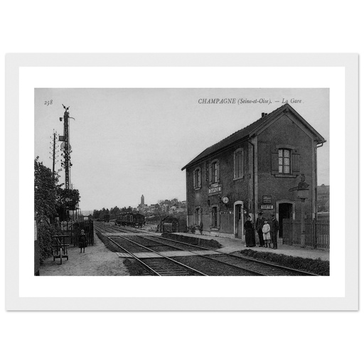 Champagne (Seine et Oise) - La Gare
