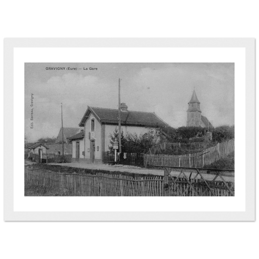 Gravigny - La gare