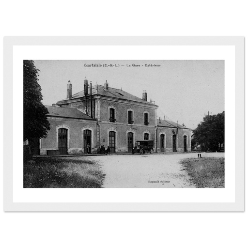 Courtalain - La gare