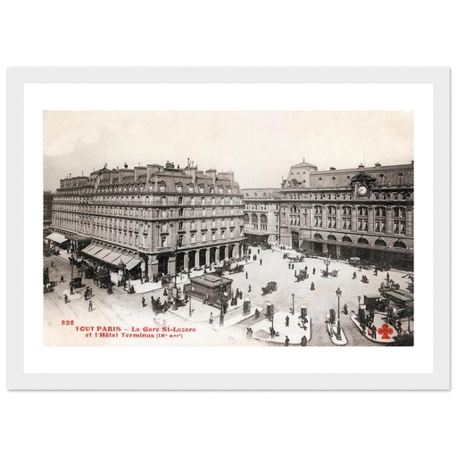 gare St Lazare, 9e et L'hotel terminus