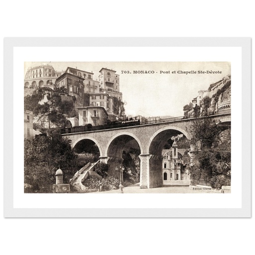 Monaco - Pont et la Chapelle St Devote