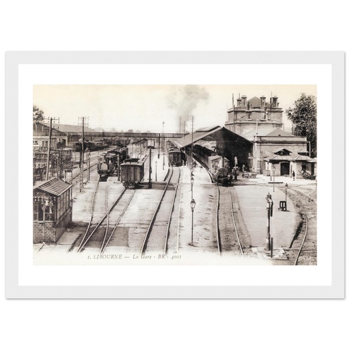 Libourne - La gare - BR - 4001