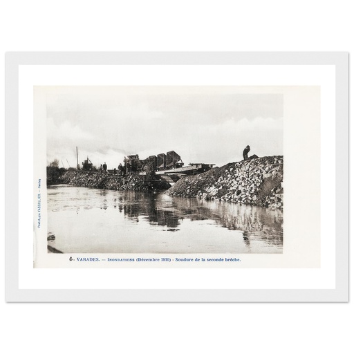 Varades (Decembre 1910)- Soudure de la seconde Breche