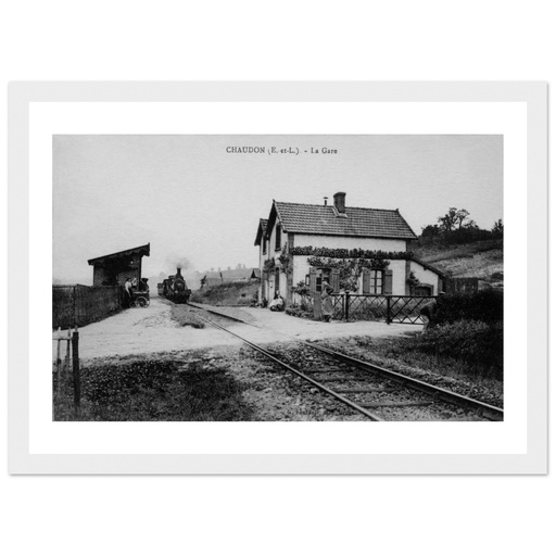 Chaudon - La gare