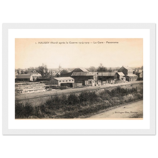 Haussy - La Gare, panorama