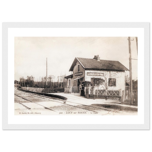 Lucy-sur-Yonne - La Gare