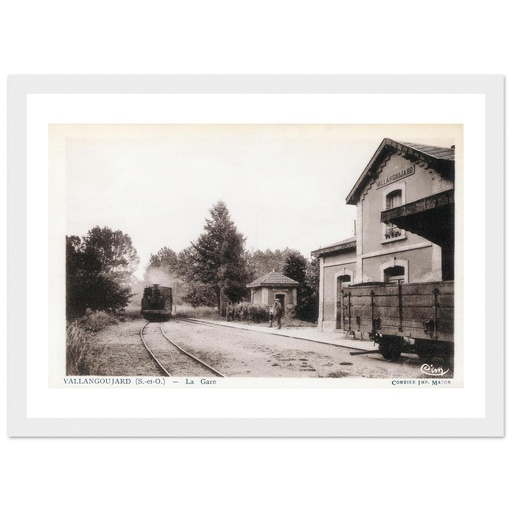 Vallangoujard - La gare