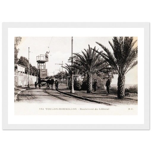 Toulon-Mourillon : Boulevard du littoral