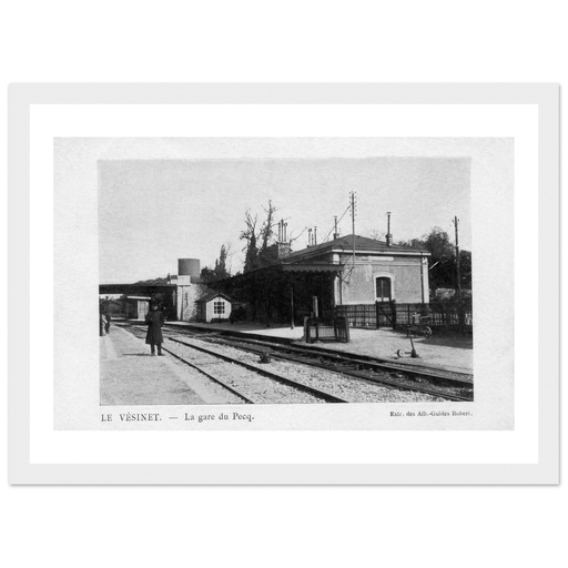 Le Vesinet - la gare du pecq