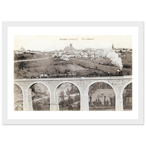 Rodez -Vue generale Pyrennees Atlantiques - Aquitaine - France