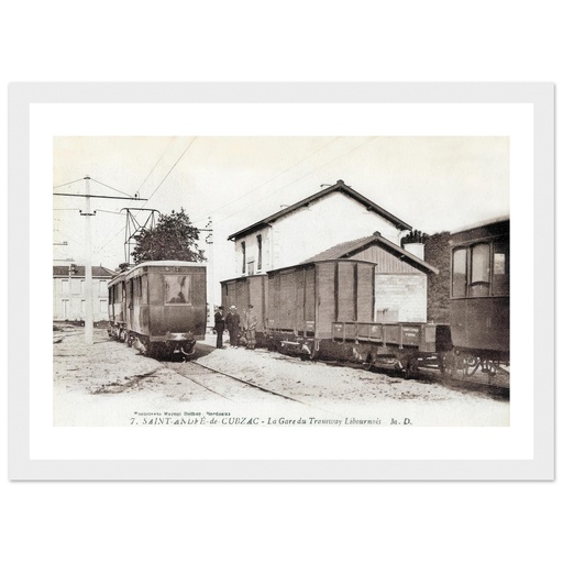 Saint-André-de-Cubzac - La Gare du tramway Libournois