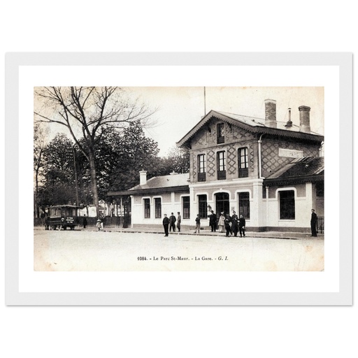 Le Parc de St-Maur - La Gare