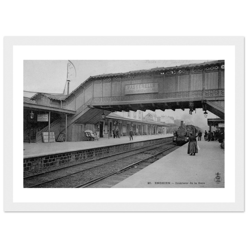 Enghien - Interieur de la Gare
