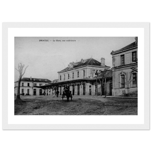 Saintes - La gare vue extérieure
