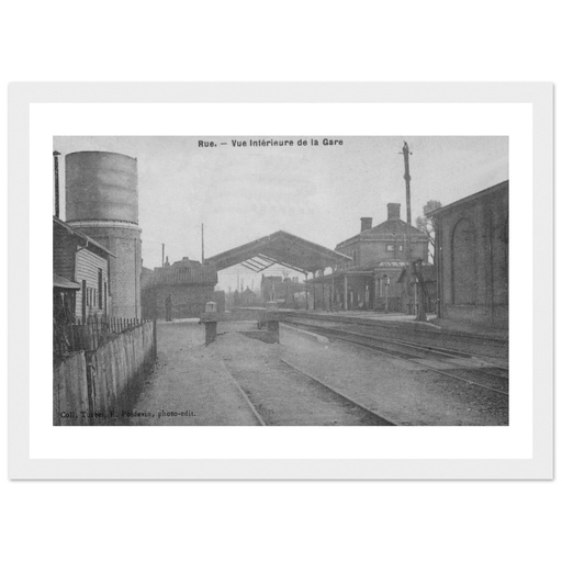 RUE - Vue interieure de la Gare