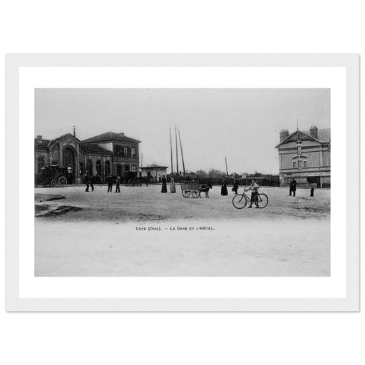 Coye - La Gare et L'Hotel