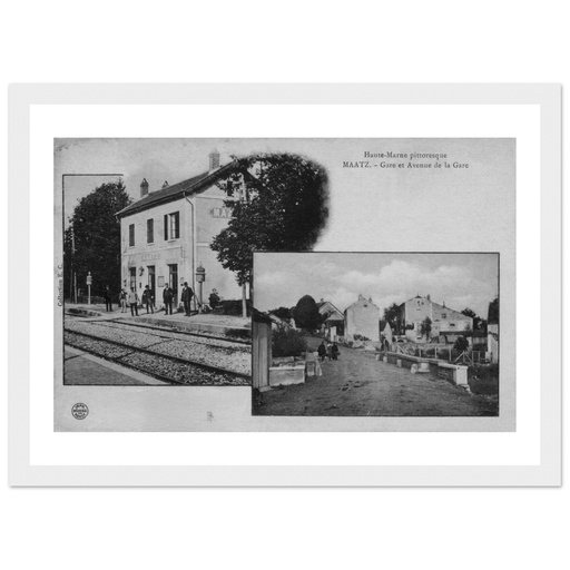 Maatz - Gare et avenue de la gare