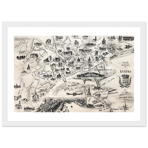 Illustation, souvenir - Nantes