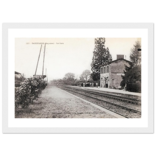 Bazougers (Mayenne) - La Gare