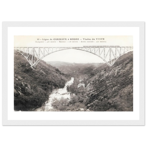 La ligne de Carmaux a Rodez - Viaduc de Viaur