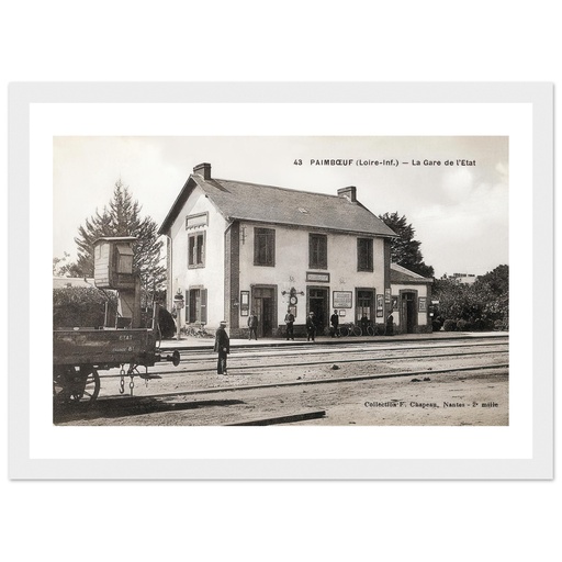 Paimboeuf (loire inf) - La Gare de L'Etat