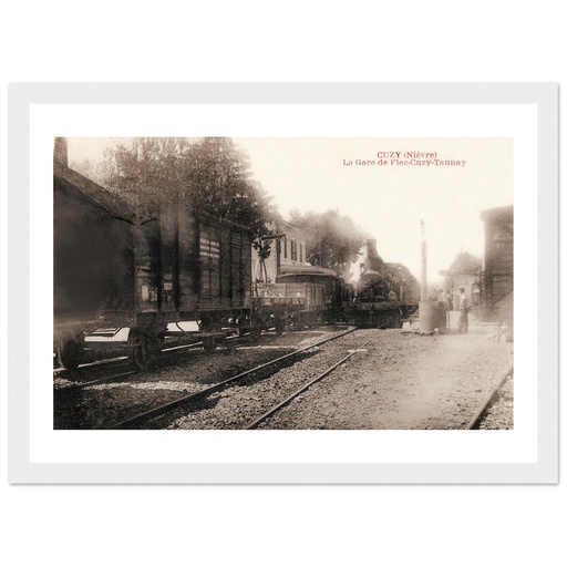 Cuzy (Nievres) - La Gare de Flez-Cuzy-Tannay