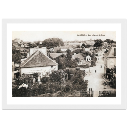 Mamers - Vue prise de la Gare