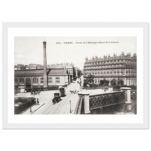 Pont de L'Europe (gare St Lazare)