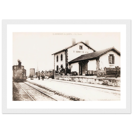 Saint-Bonnet-de-Joux - La Gare