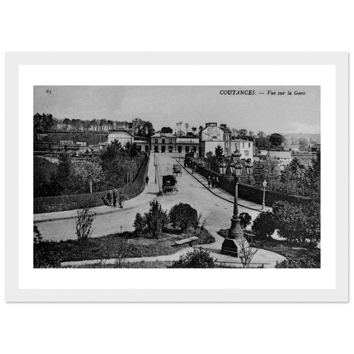 Coutances - Vue sur la Gare