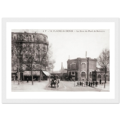 Plaine-Saint-Denis - La Gare du pont de Soissons
