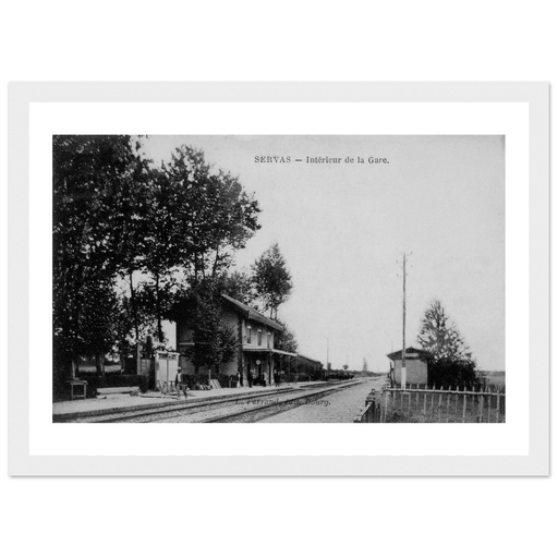 Servas - Interieur de la Gare