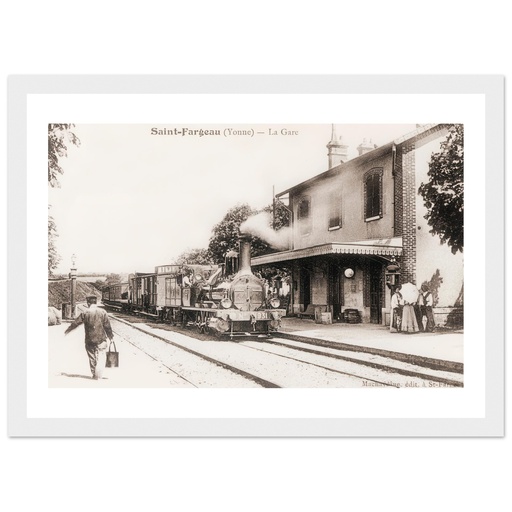 Saint-Fargeau - La Gare