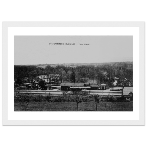 Triguères - La gare