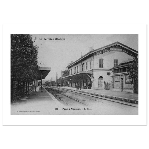 Pont a Mousson - La Gare.