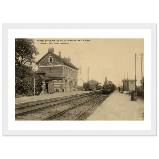 Saint-Denis-de-Pile - La Gare