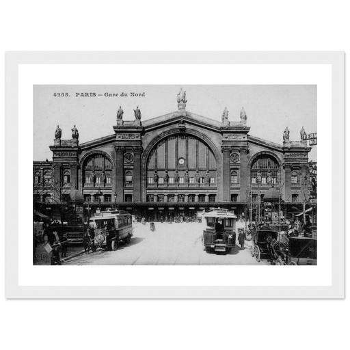 Boulevard de Denain et la gare du Nord