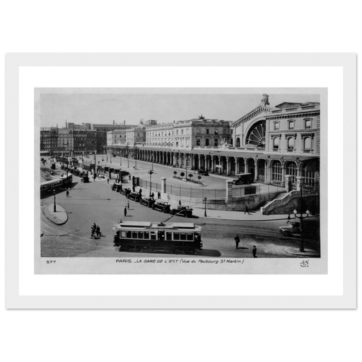 Paris - La gare de L'est