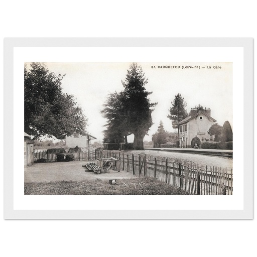 Carquefou (Loire inférieure) - La gare