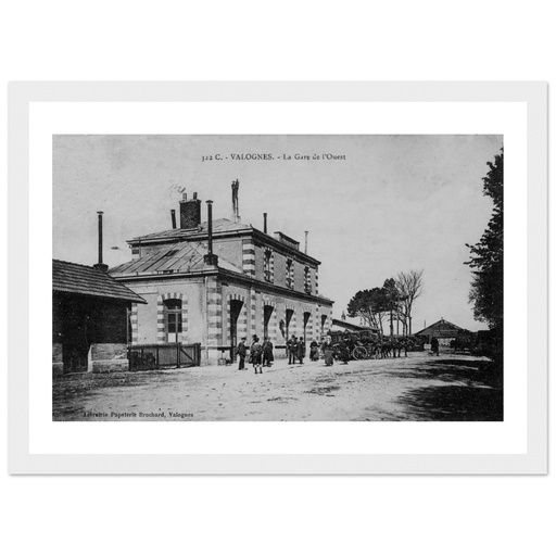 Valognes - la Gare de L'Oues