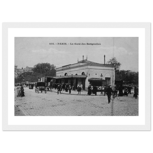 Paris - la gare des Batignolles