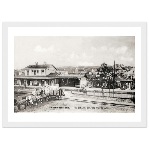 Rosny-sous-Bois - Vue generale du Fort et de la Gare