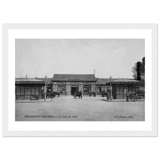Rochefort sur mer - La gare de l'etat