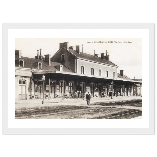 Chateau-du-Loir -(Sarthe)- La gare