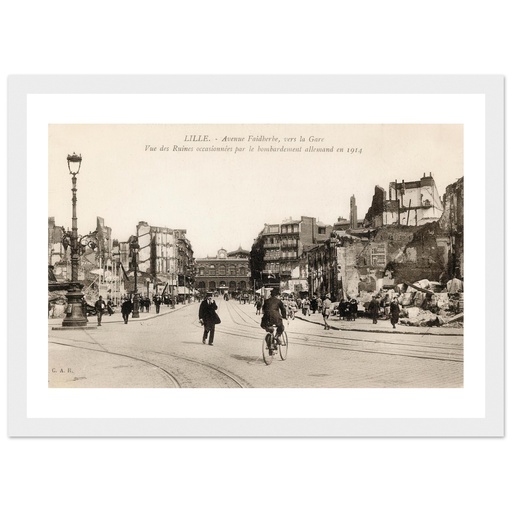 Lille - Avenue Faidherbe, vers la gare
