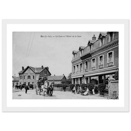 EU - La Gare et l'Hotel de la Gare