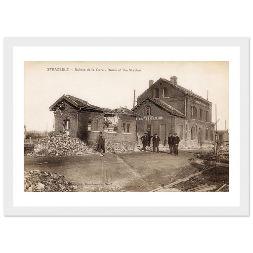 Strazeele-Ruines de la gare-Ruins of the station